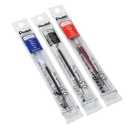 Wkład do cienkopisu Pentel LRN5 czerwony