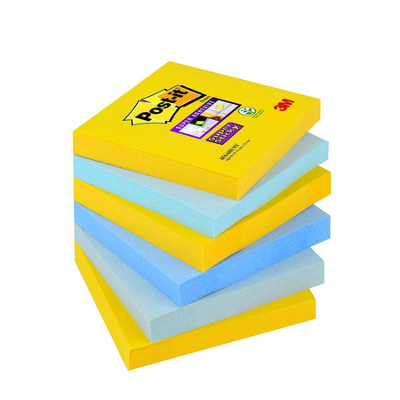 Karteczki samoprzylepne 76x76mm Post-it Super Sticky paleta new york