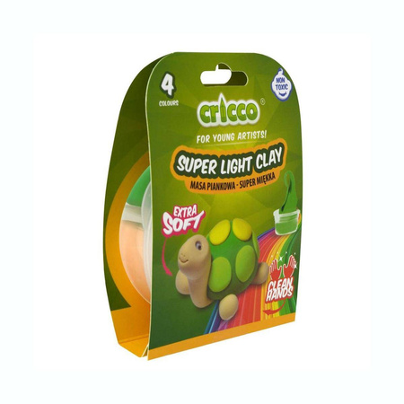 Masa piankowa Cricco zestaw mini 30g panda rybka żółw