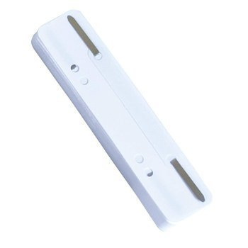 Wąsy skoroszytowe Donau z metalową blaszką - 25 sztuk biały