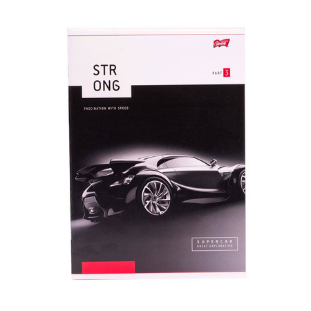 Zeszyt A4 w kratkę 60 kartek laminowany Unipap