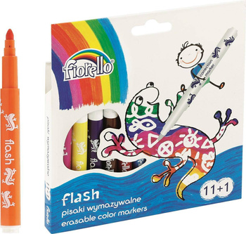 Piaski Flash wymazywalne Fiorello 12 kolorów