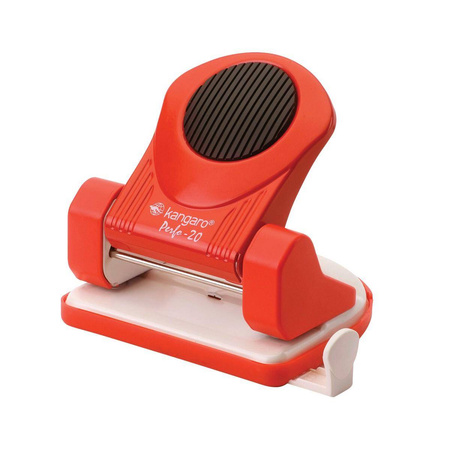 Dziurkacz Kangaro Perfo 20 (20 kartek) czerwony