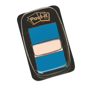 Zakładki indeksujące Post-it 3M niebieskie 25x43mm 680-2