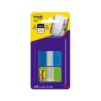 Zakładki indeksujące Post-it 3M do archiwizacji 2 kolory x 8 kartek 38x25mm 686-AL