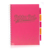 Kołozeszyt A4 w kratkę 200 stron Pukka Pad Project Book Blush Coral