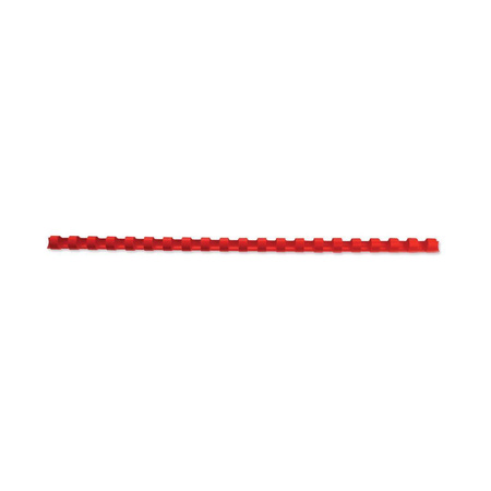 Grzbiety do bindowania 6mm Argo - 100 sztuk czerwony