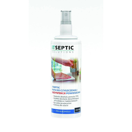 Płyn do czyszczenia i dezynfekcji powierzchni Itseptic 250ml