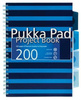 Kołozeszyt B5 w kratkę 200 stron Pukka Pad Project Book Navy