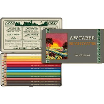 Kredki Faber Castell Polychromos Retro edycja limitowana 12 kolorów