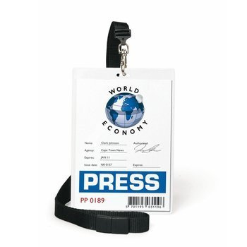 Identyfikator dla prasy 3L A6 110x165mm ze ściągaczem