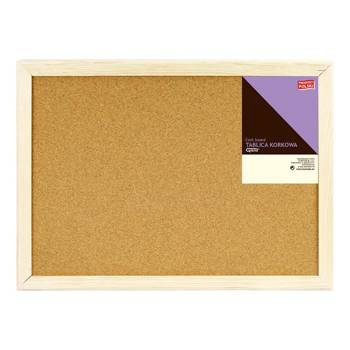 Tablica korkowa 80x100 w ramie drewnianej Grand