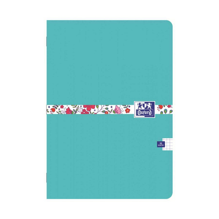 Zeszyt Oxford Floral A5 w kratkę 32 kartki
