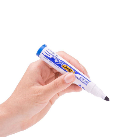 Marker suchościeralny Bic Velleda końcówka okrągła niebieski