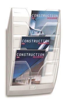 Zestaw 5 półek naściennych Cep Recaption transparentny