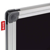 Tablica kredowo magnetyczna 90x60 cm czarna Classic Memobe
