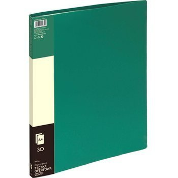Teczka ofertowa Grand A4 30 koszulek zielony