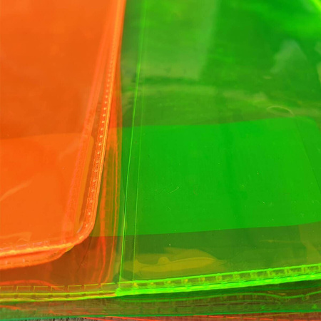 Okładka na zeszyt Panta Plast A5 neonowa pomarańczowy