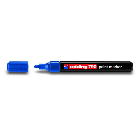 Marker lakierowy Edding 790 końcówka okrągła 2-3mm niebieski