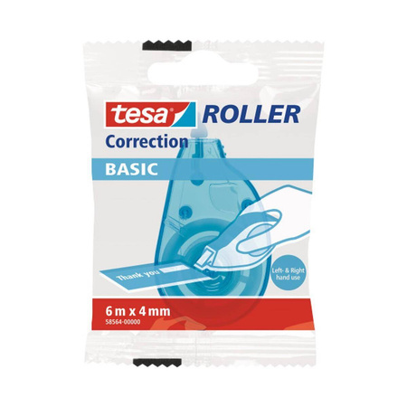 Korektor w taśmie Tesa Basic mini 6m x 4mm
