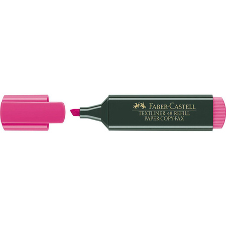 Zakreślacz Faber Castell Textliner 48 Refill różowy