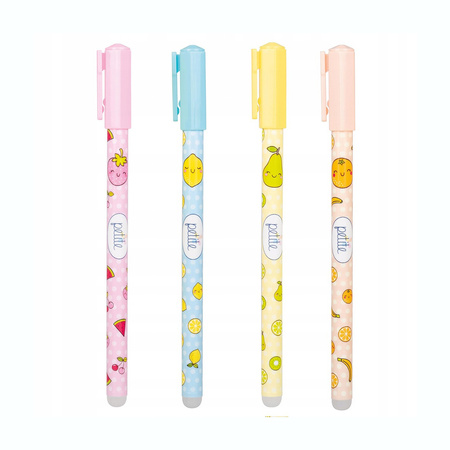 Długopis wymazywalny ze skuwką Petite fruit