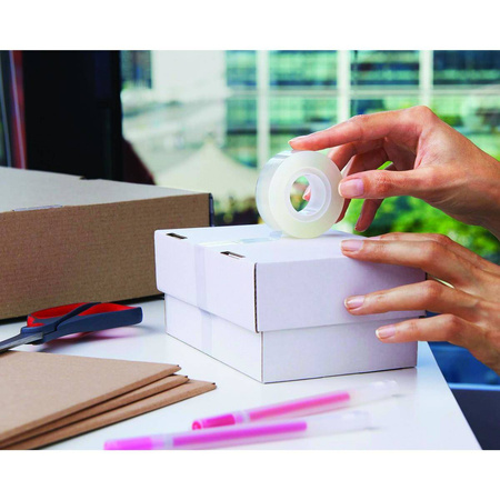 Taśma klejąca biurowa Scotch Crystal 19mm x 7.5m