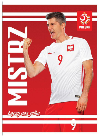 Zeszyt A5 60k kratka PZPN