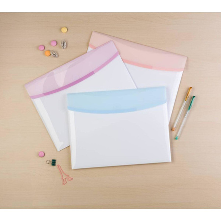 Teczki kopertowe Tarifold Color Dream w pastelowych kolorach