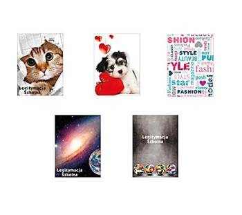 Okładka na legitymację szkolną nadruk