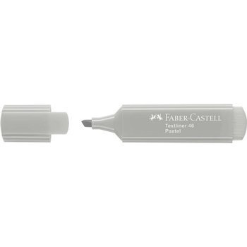 Zakreślacz pastelowy Faber Castell Textliner 1546 szary
