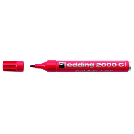 Marker permanentny Edding 2000 końcówka okrągła