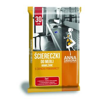 Ściereczki nawilżane Anna Zaradna do mebli