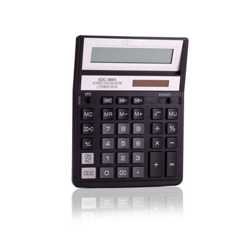 Kalkulator biurowy Citizen SDC-888X czarny