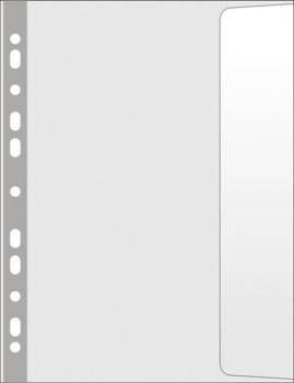 Koszulki na dokumenty Donau A4 z klapką groszkowe - 10 sztuk