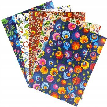 Teczka z gumką Kreska A4 Folk