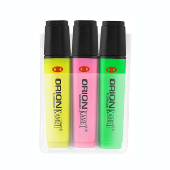 Zakreślacze Orion Kamet 3 sztuki