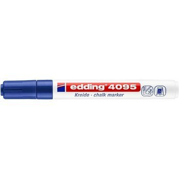 Marker kredowy Edding 4095 końcówka okrągła 2-3mm niebieski