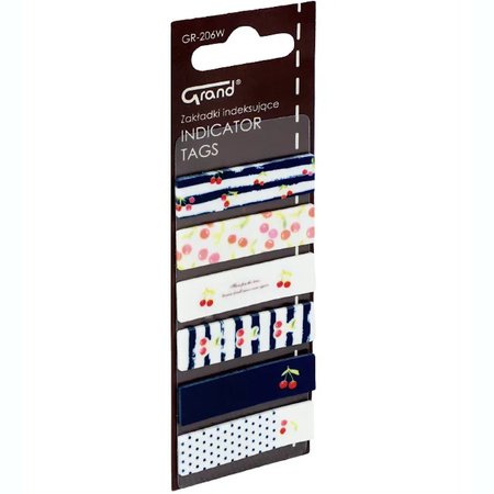 Zakładki indeksujące Grand Wiśnie GR-206W