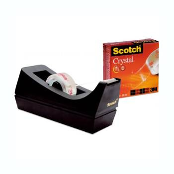 Taśma klejąca Scotch 3M 19mm x 10m + podajnik C38