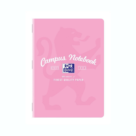 Zeszyt A5 60 kartek w kratkę Campus Pastel Oxford