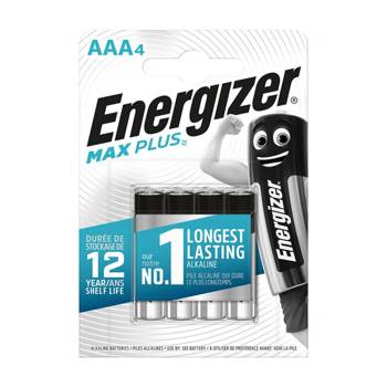 Baterie AAA LR03 1.5V Energizer Max Plus 4 sztuki