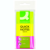 Karteczki samoprzylepne Q-Connect 38x51mm 3x50 kartek neon