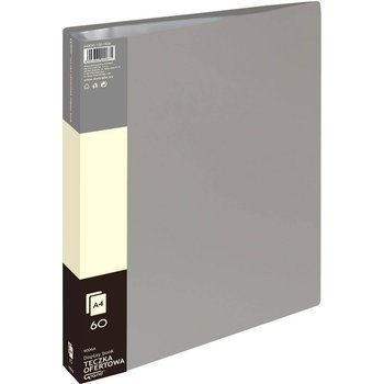 Teczka ofertowa Grand A4 60 koszulek szary