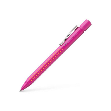 Długopis automatyczny Faber Castell 2010 Grip M blister różowy