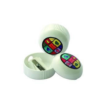 Temperówka z pojemnikiem Kum Serce