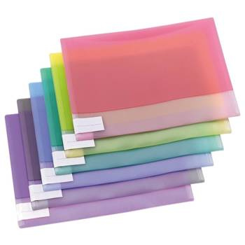 Folder prezentacyjny Tarifold z klapką A4 12 sztuk żółty