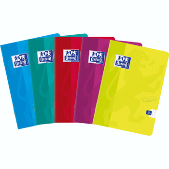 Zeszyt Oxford A4 w kratkę 60 kartek super miękka okładka Soft Touchoxf