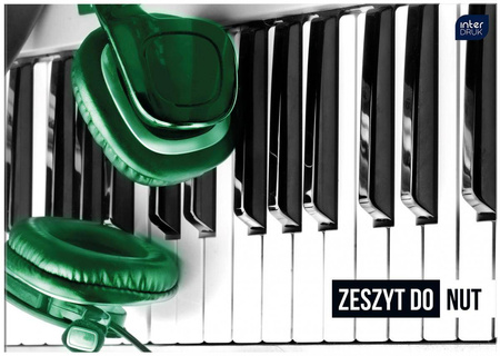 Zeszyt do nut A4 Interdruk