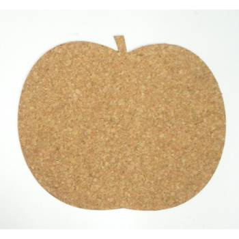 Podkładka korkowa pod kubek Jabłko
